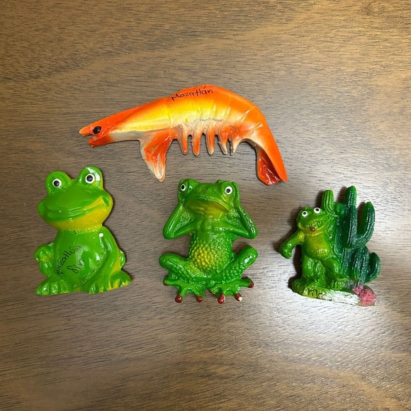 4 Ct Mazatlán Animals Fridge Magnets - Picture 1 of 9
